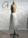 marc le bihan silk skirt 25302 E23 off-white